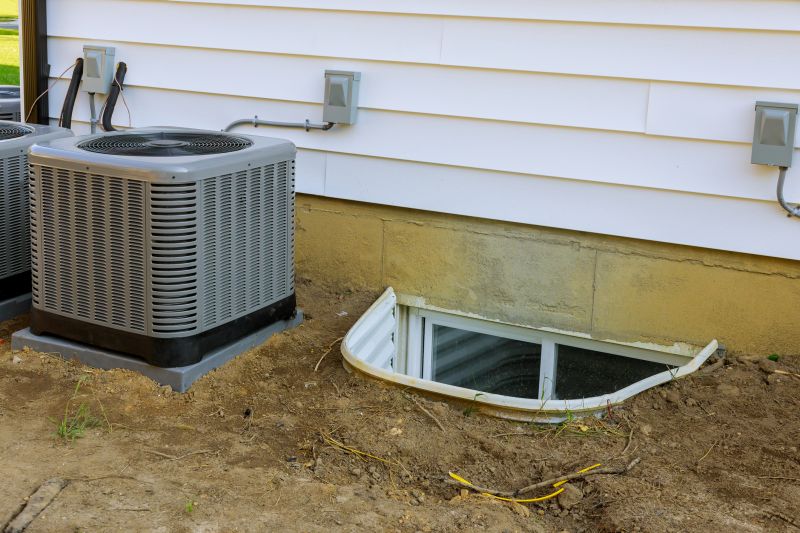 Awning Windows Above a Basement